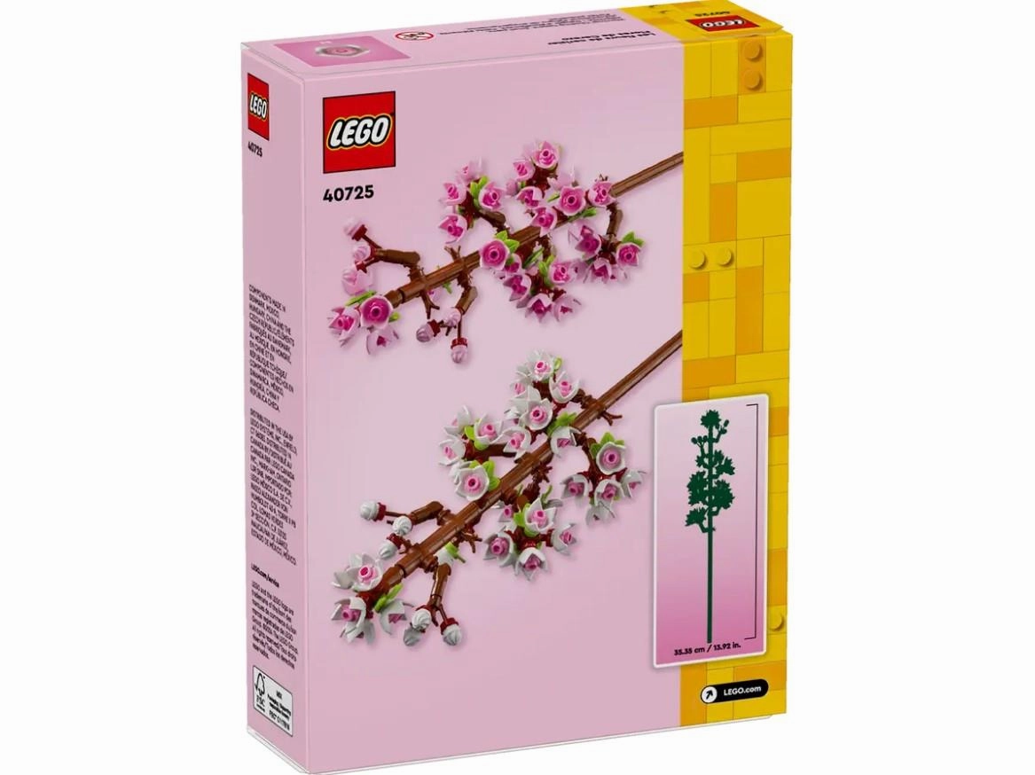 Lego Botanicals 40725 Cherry Blossoms Building Toy Gift for Ages 8 