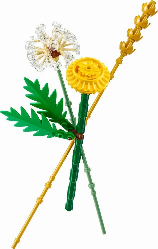 LEGO Botanicals Field Flowers Building Kit For Ages 9 