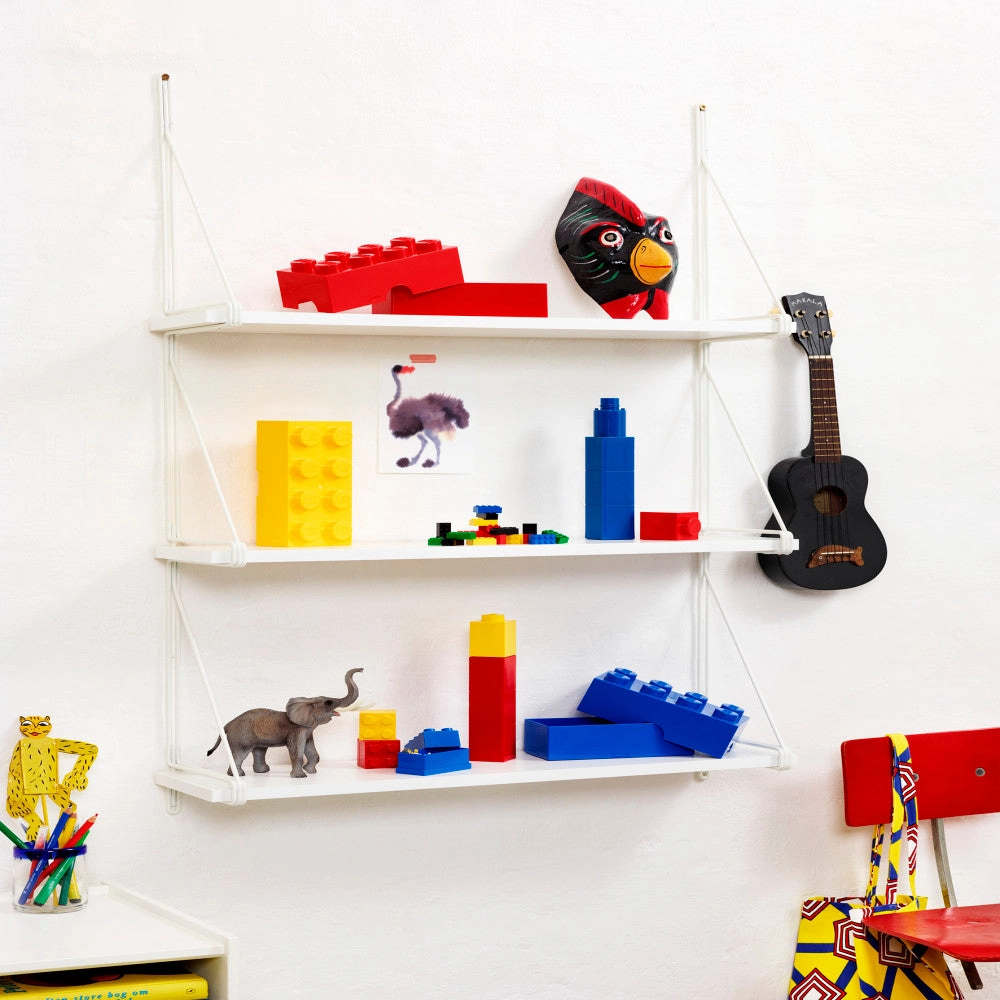 LEGO Bright Red Storage Brick 1 - Stackable Organizer