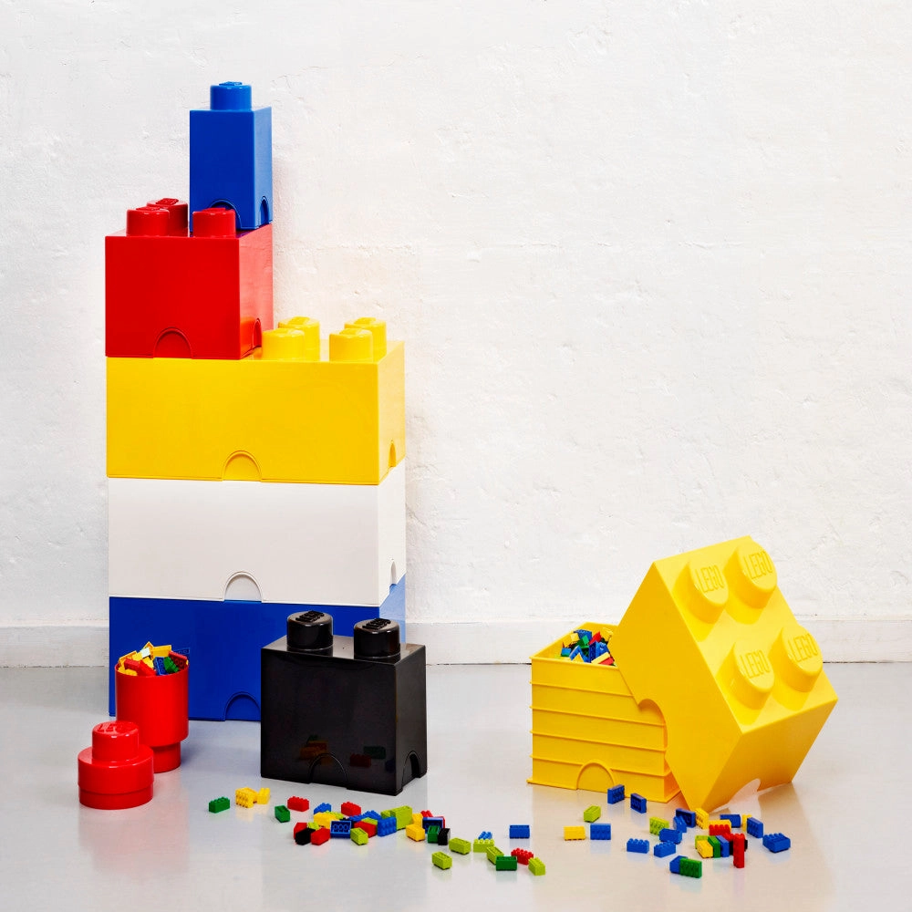LEGO Bright Red Storage Brick 1 - Stackable Organizer