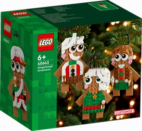 Lego Christmas 40642 Gingerbread Ornaments Seasonal Playset for Age 6 