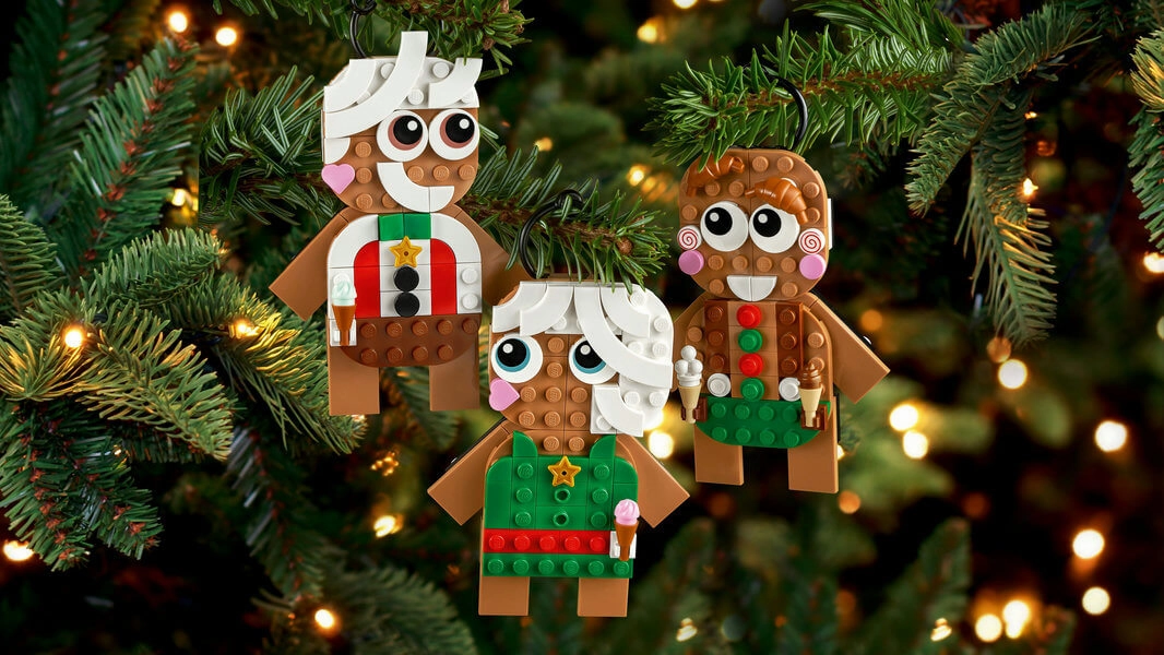 Lego Christmas 40642 Gingerbread Ornaments Seasonal Playset for Age 6 