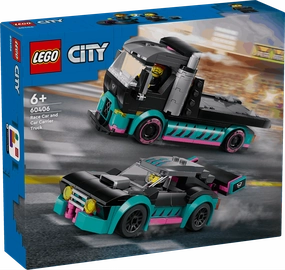 Lego City 60406 Race Car & Car Carrier Truck Playset for Ages 6 and Up