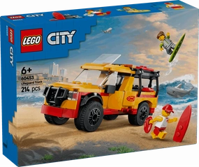 Lego City 60453 Lifeguard Beach Rescue Truck Playset for Ages 6 and Up