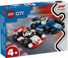 Lego City 60464 F1 Williams Racing & Haas F1 Race Cars for Ages 4 & Up