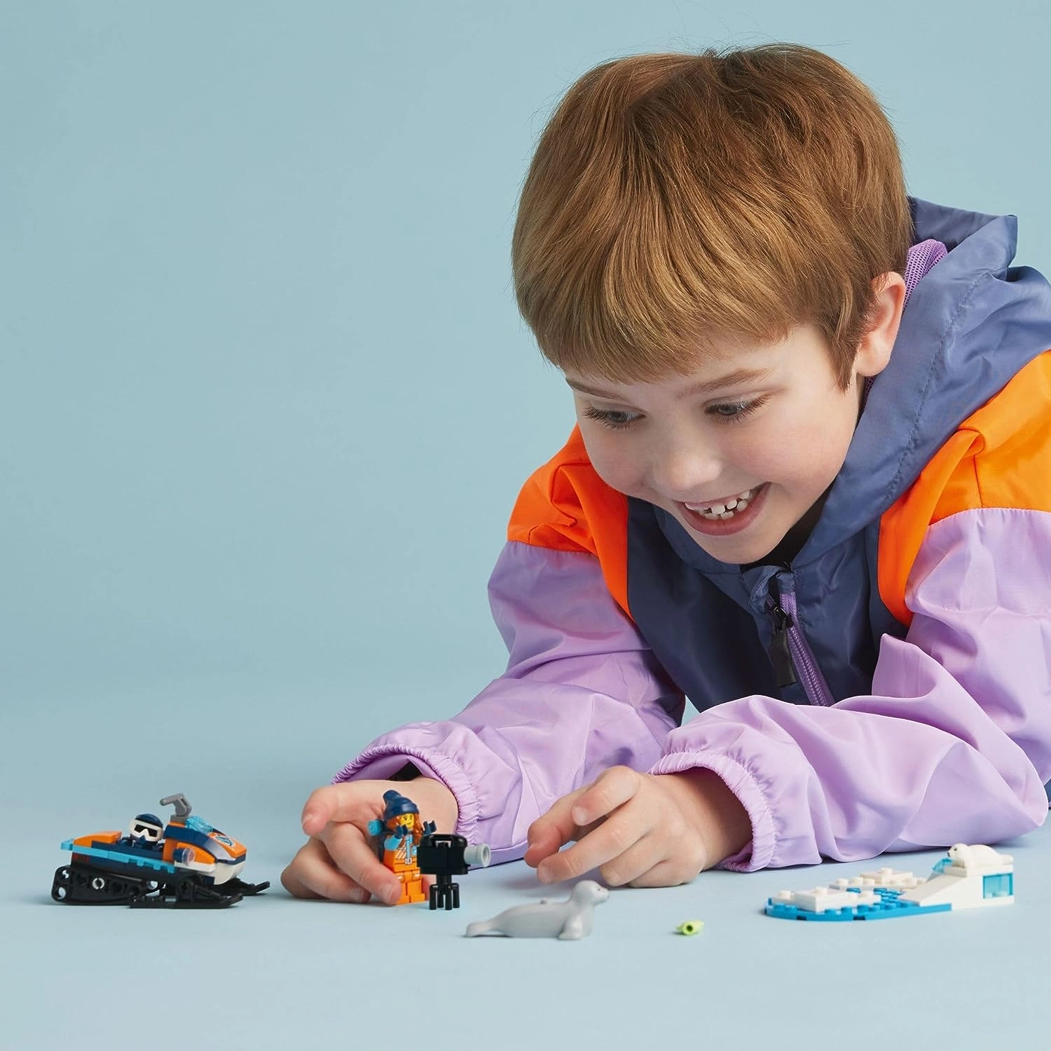 LEGO City Arctic Explorer Snowmobile Building Kit for Ages 5 