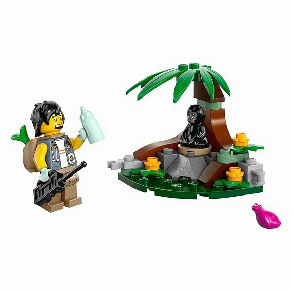 LEGO City Baby Gorilla Encounter Buildind Kit For Ages 5 