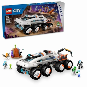 LEGO City Command Rover and Crane Loader Building Kit For Ages 7 