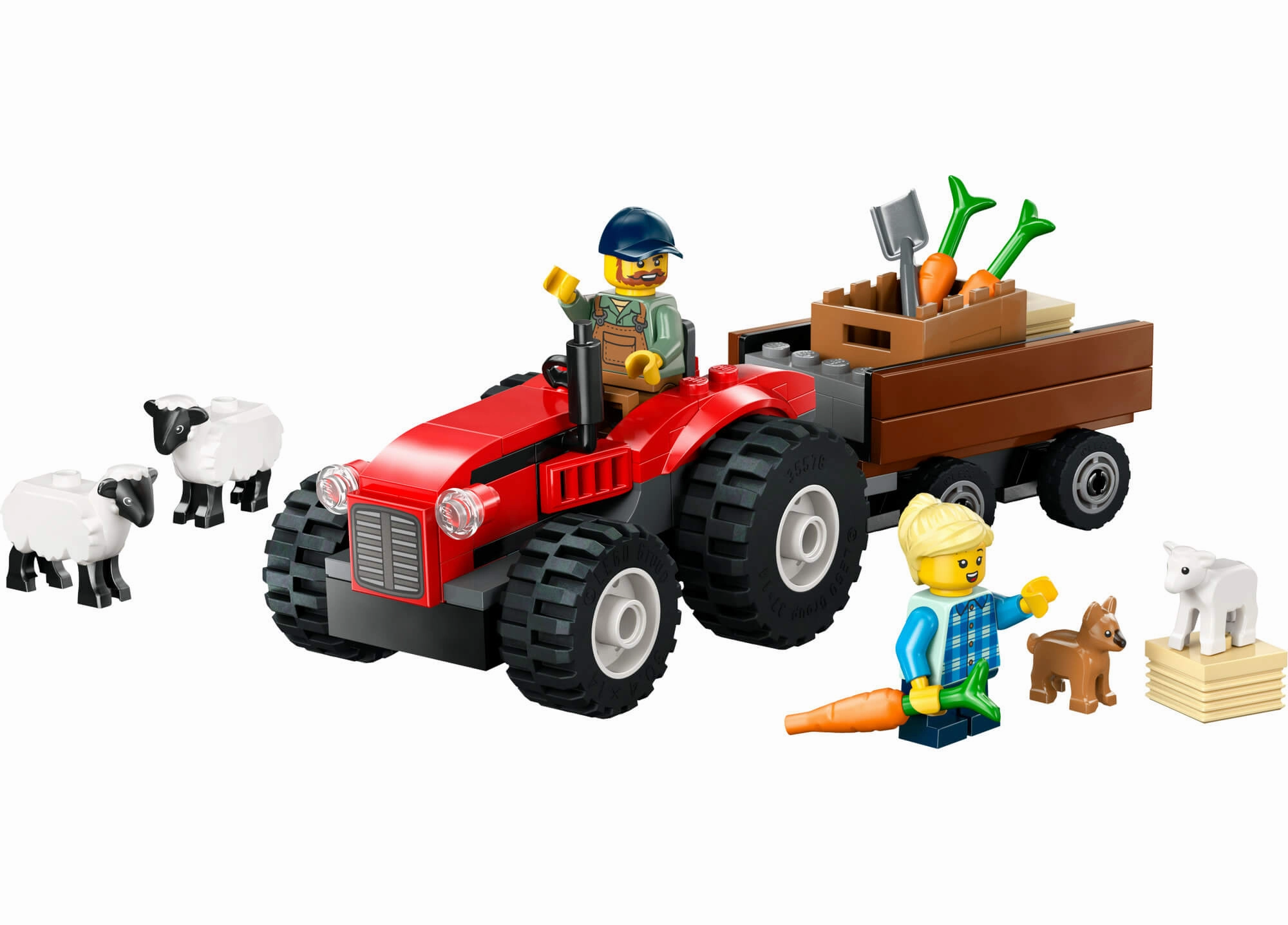 LEGO City Farm Adventure Tractor and Sheep Playset 60461