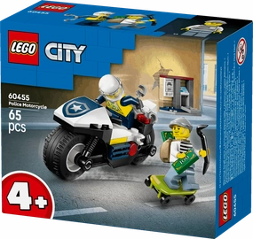 Lego City Police 60455 Police Motorcycle Chase Playset for Ages 4 & Up