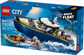 Lego City Police 60456 Police Boat Chase Toy Playset for Ages 6 and Up