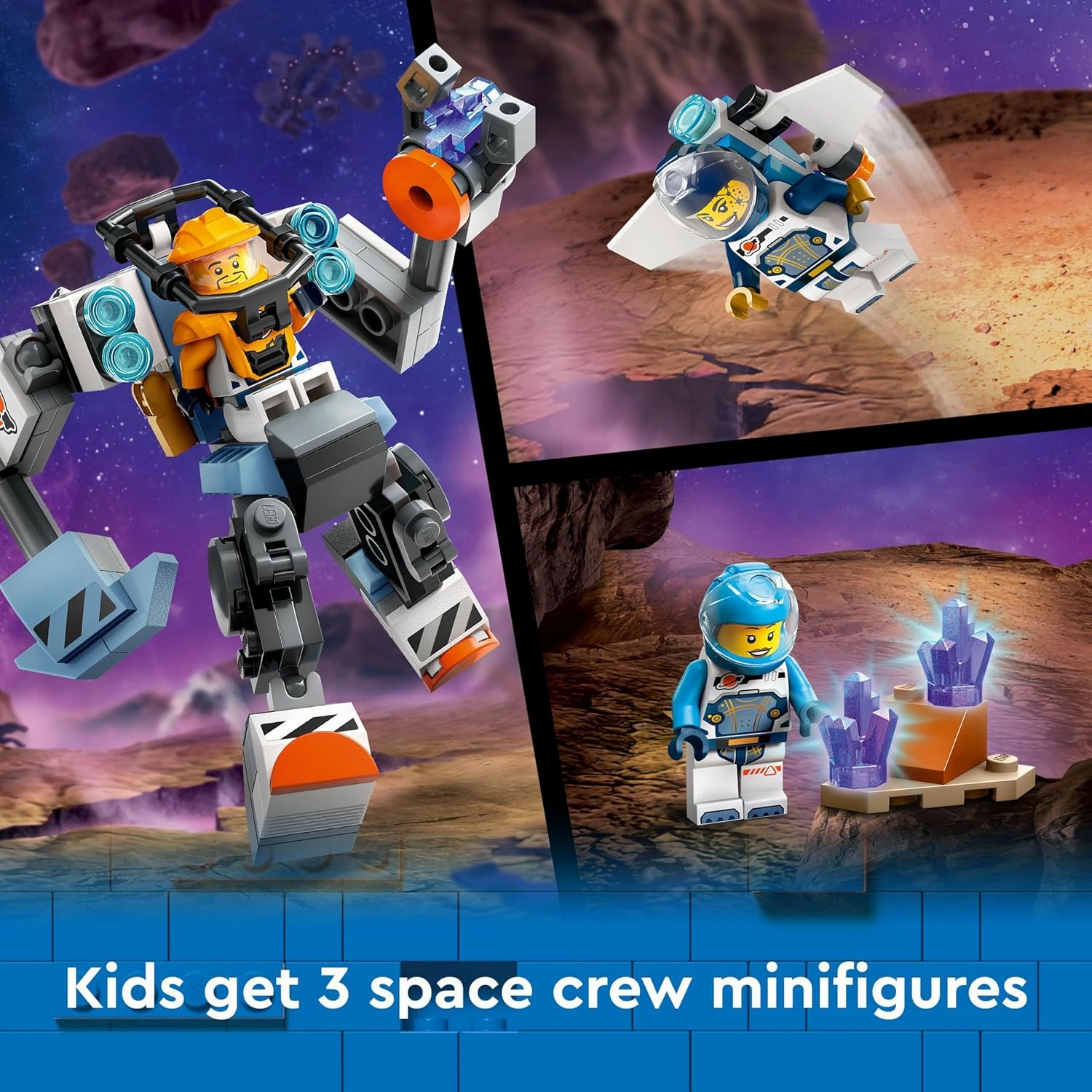 LEGO City Space Explorers Pack Building Kit for Ages 6 