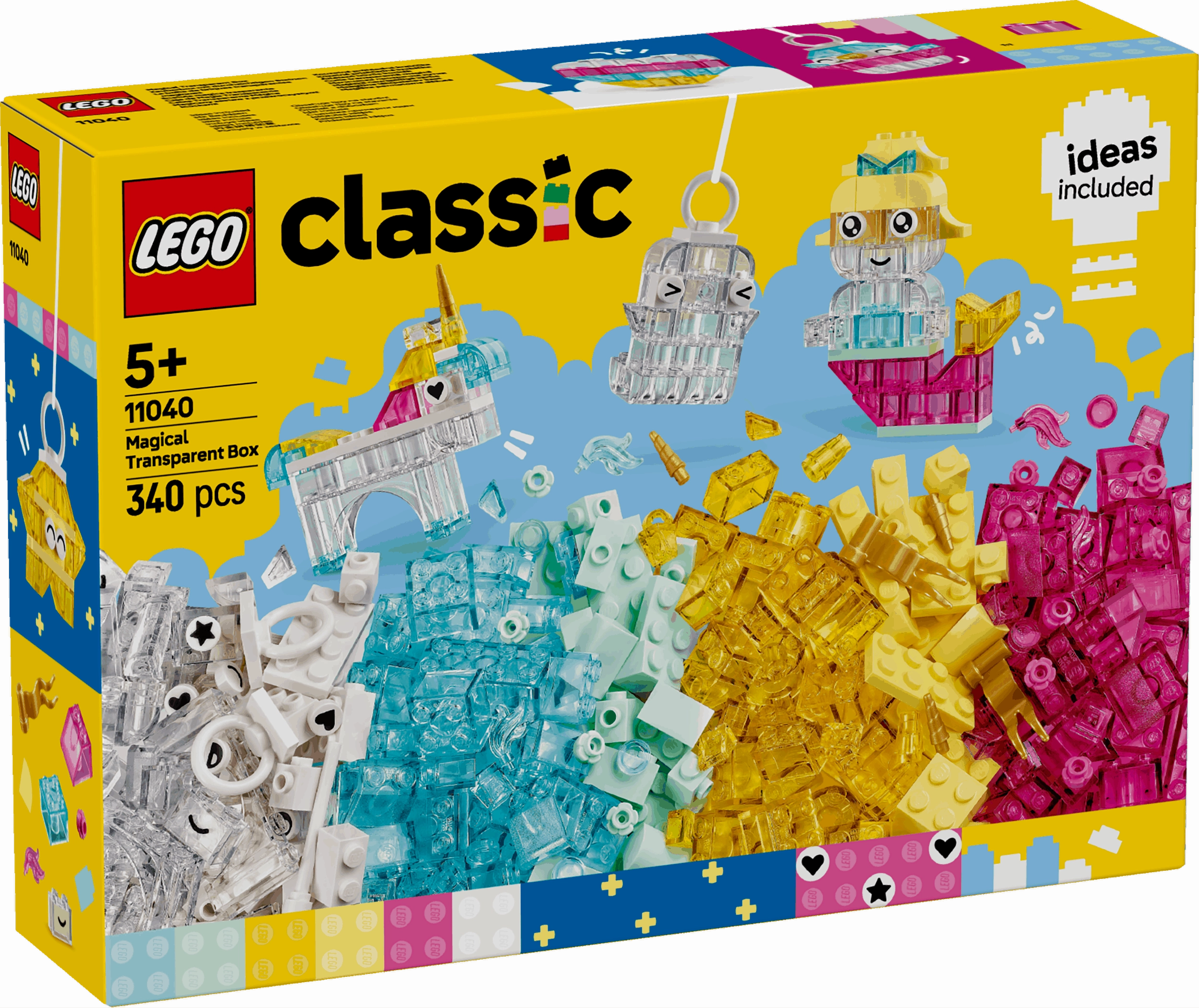 Lego Classic 11040 Magical Transparent Box Playset for Ages 5 and Up