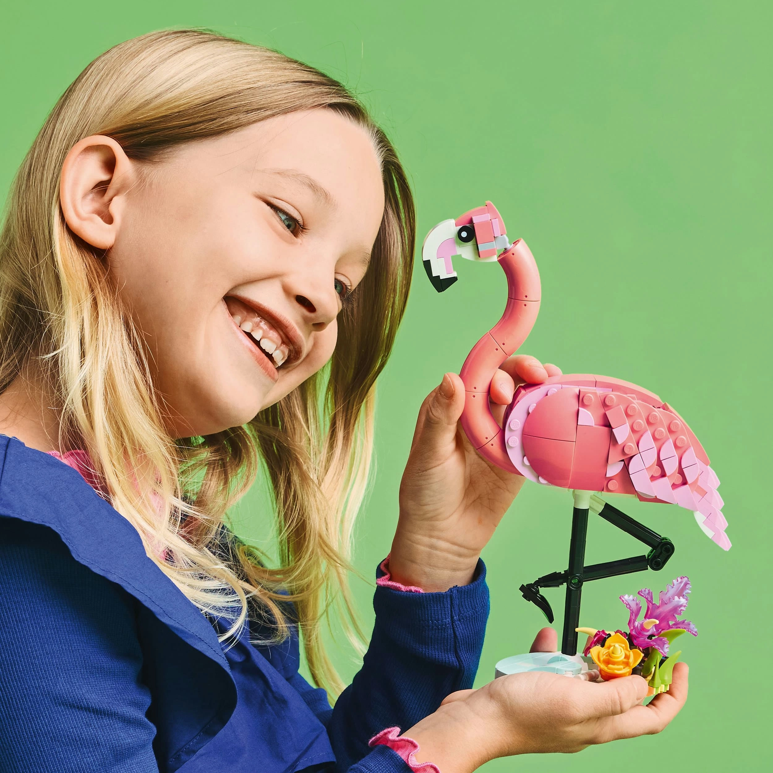 Lego Creator 3 in 1 31170 Wild Animals: Pink Flamingo for Ages 8 & Up