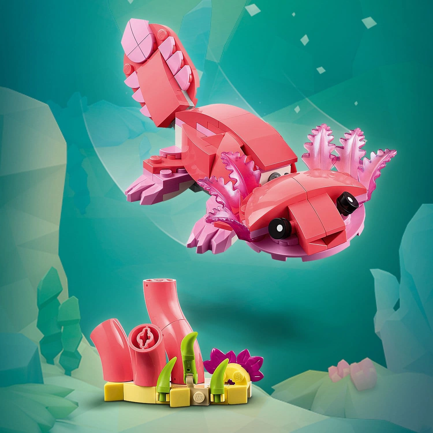 Lego Creator 3 in 1 31170 Wild Animals: Pink Flamingo for Ages 8 & Up
