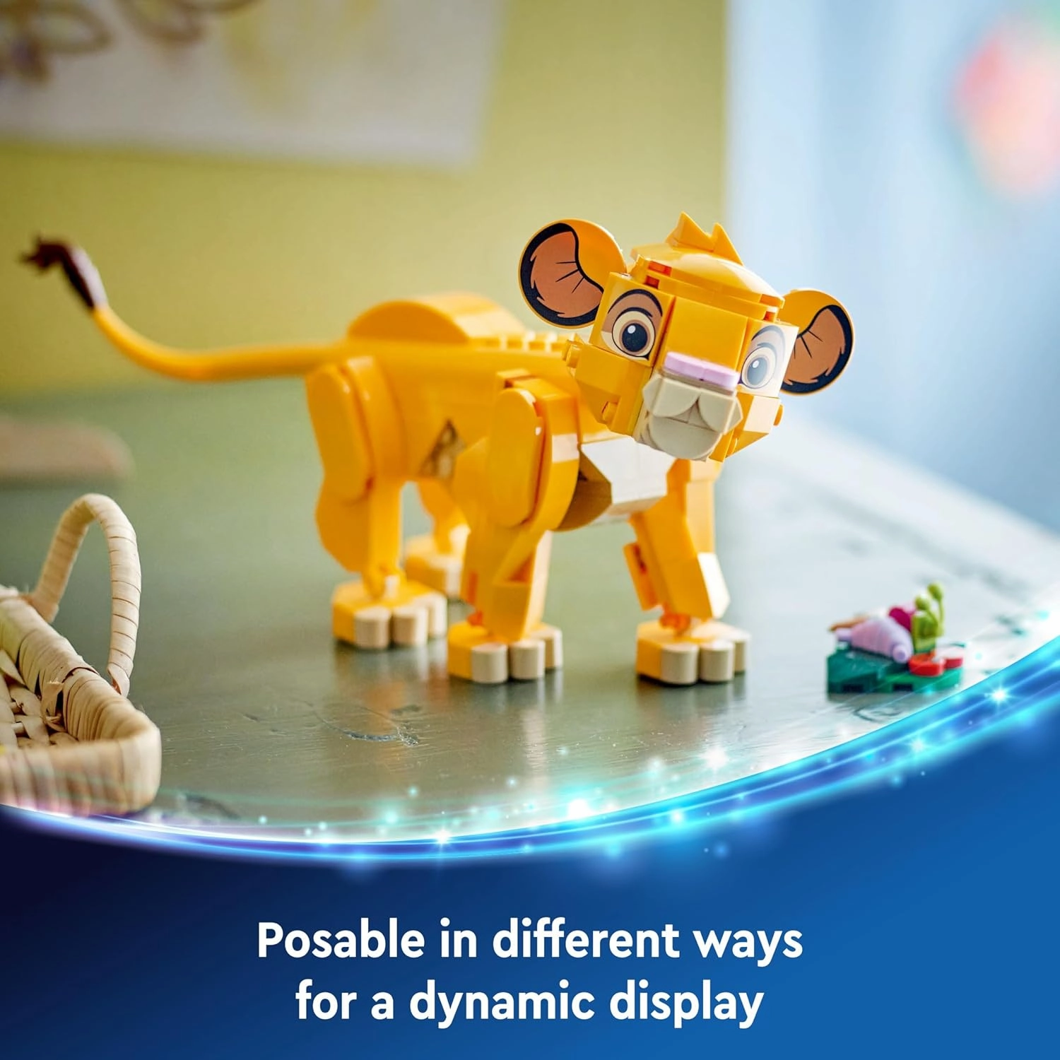 LEGO Disney Simba The Lion King Cub Building Kit For Ages 6 