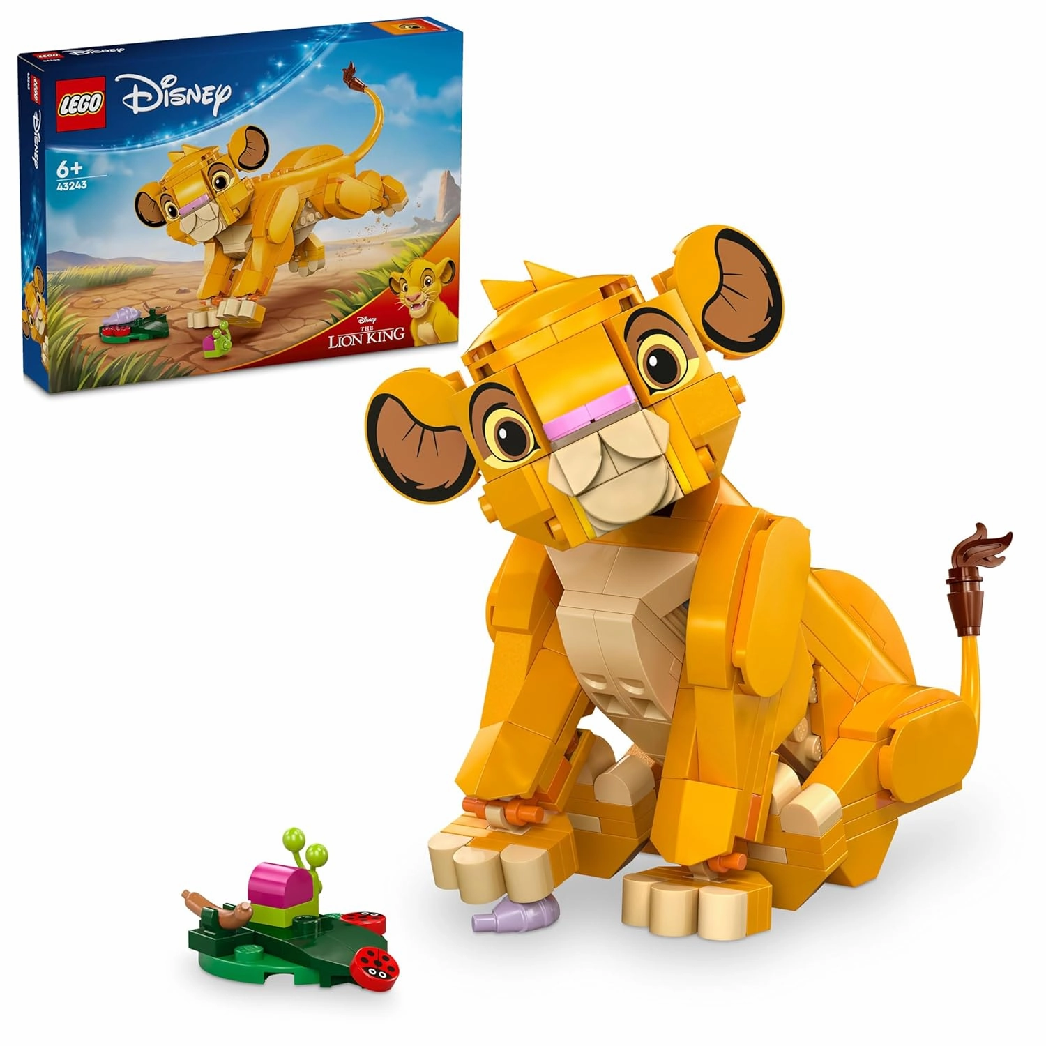 LEGO Disney Simba The Lion King Cub Building Kit For Ages 6 