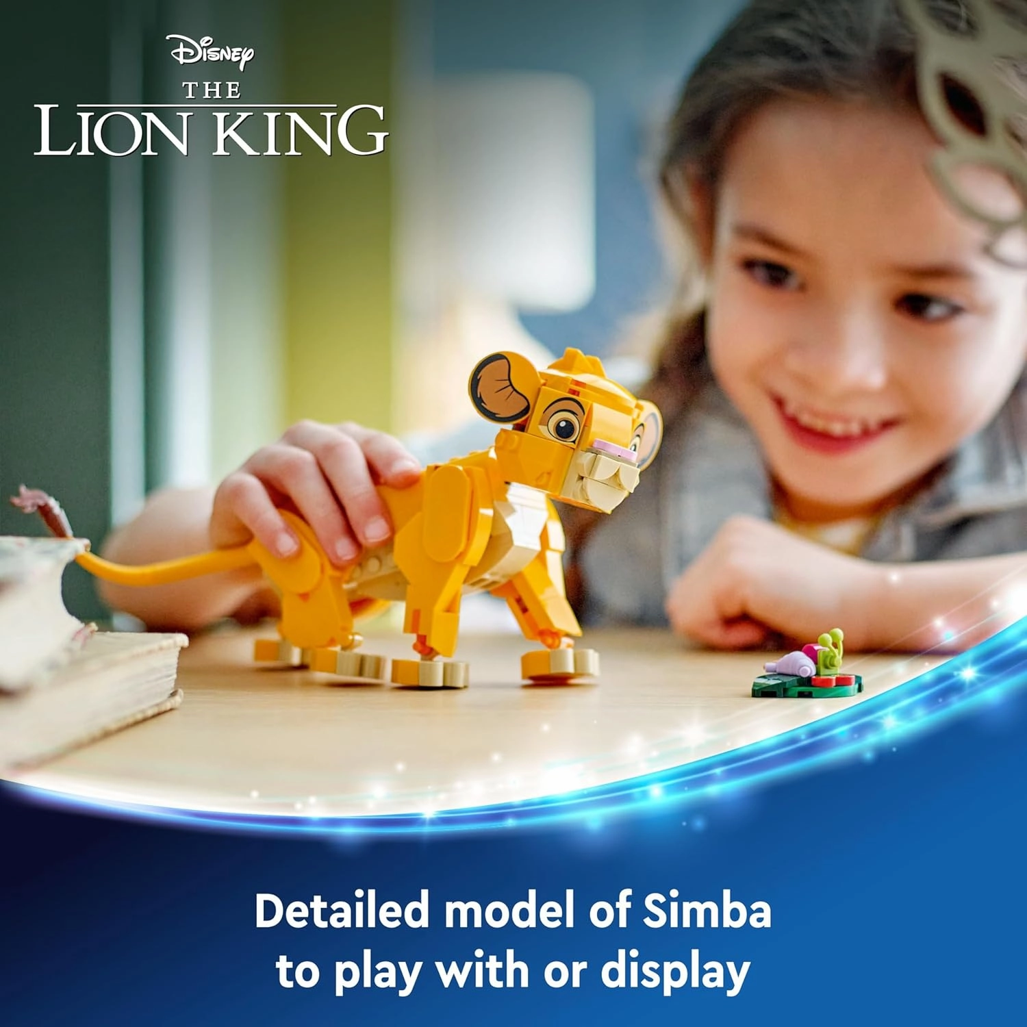 LEGO Disney Simba The Lion King Cub Building Kit For Ages 6 