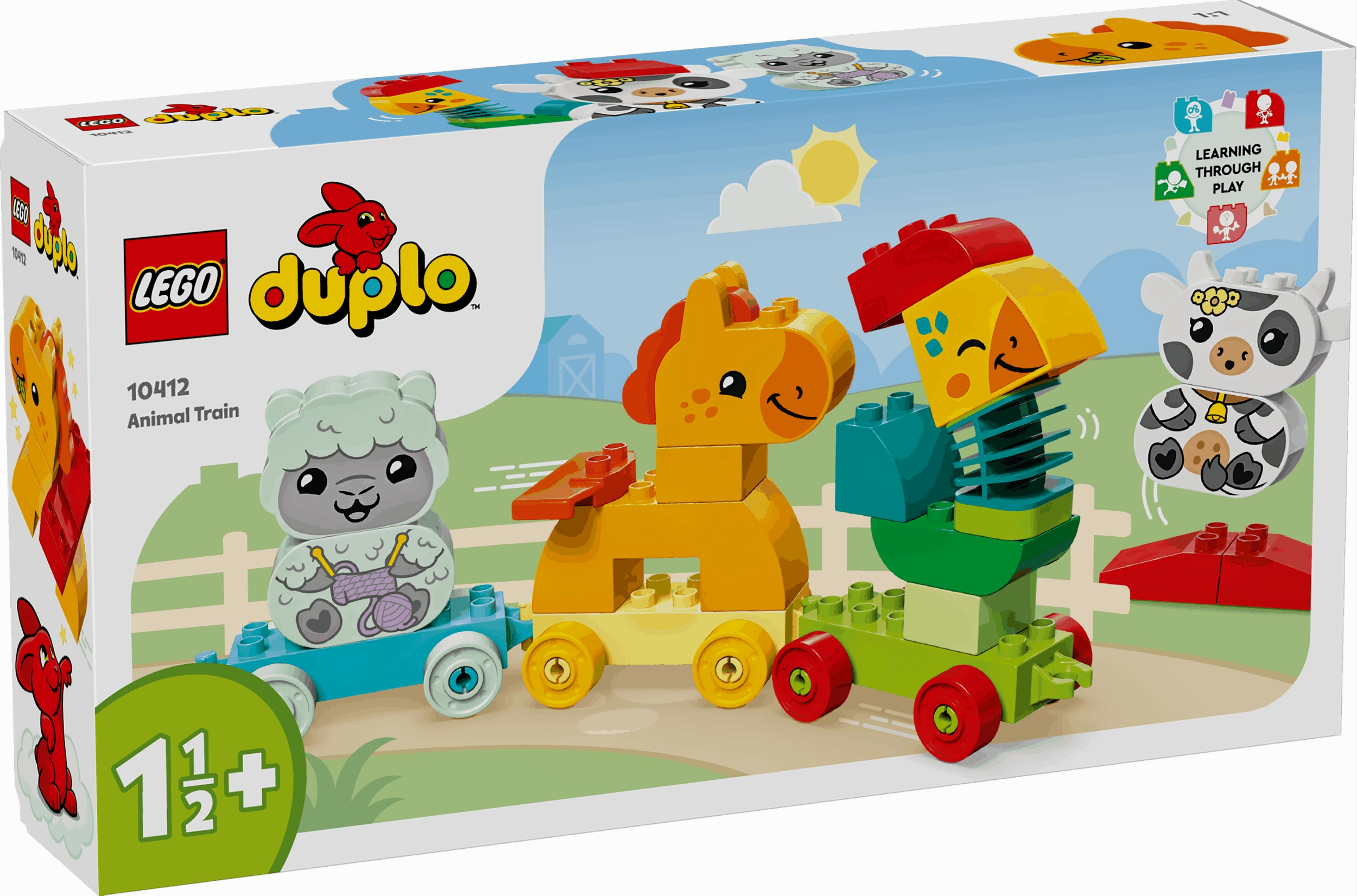 Lego Duplo 10412 My First Animal Train Set for Ages 18 Months and Up