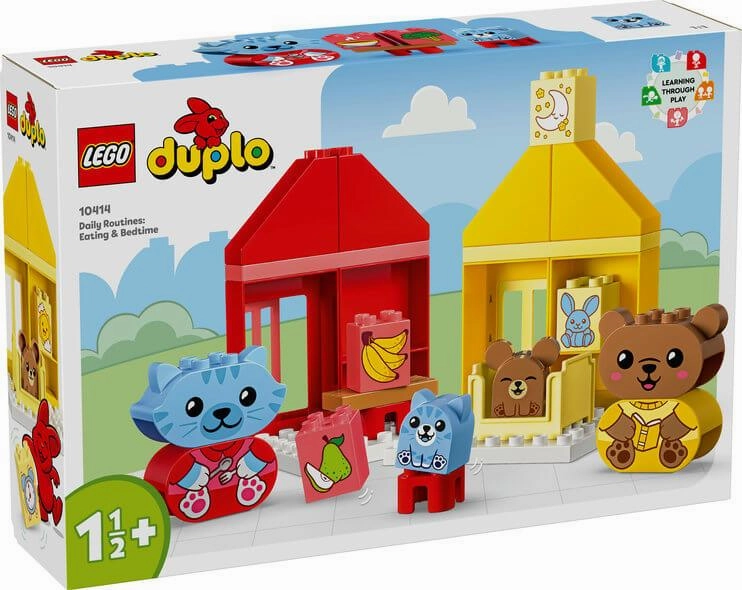 Lego Duplo 10414 My First Daily Routines: Eating & Bedtime for Ages 18M 