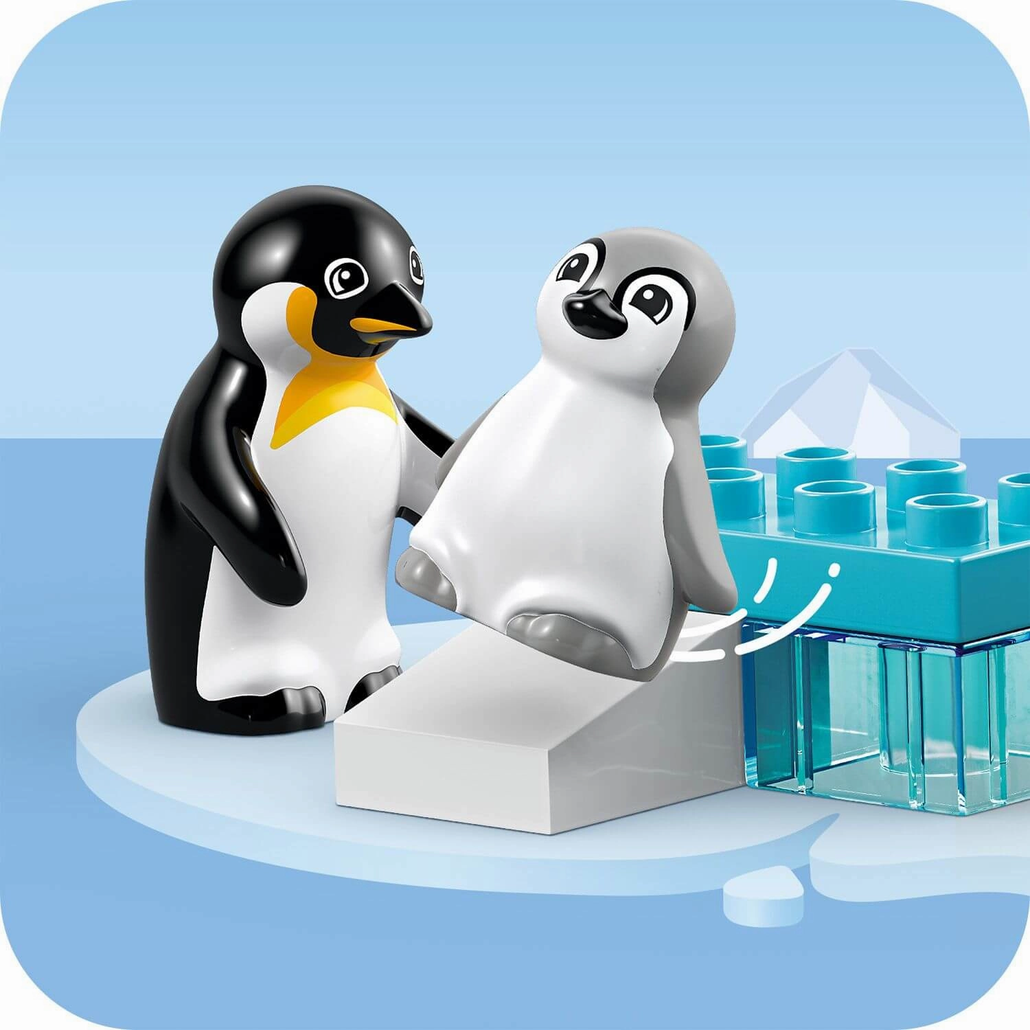 Lego Duplo 10442 Wild Animal Families: Penguins & Lions for Age 2 & Up