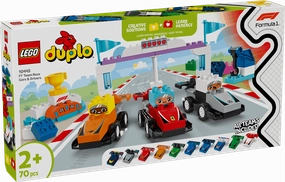 Lego Duplo 10445 F1 Team Race Cars & Drivers for Toddlers Ages 2 & Up