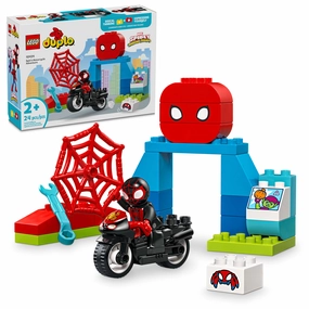 LEGO DUPLO Marvel Spin's Motorcycle Adventure Set - Superhero Fun