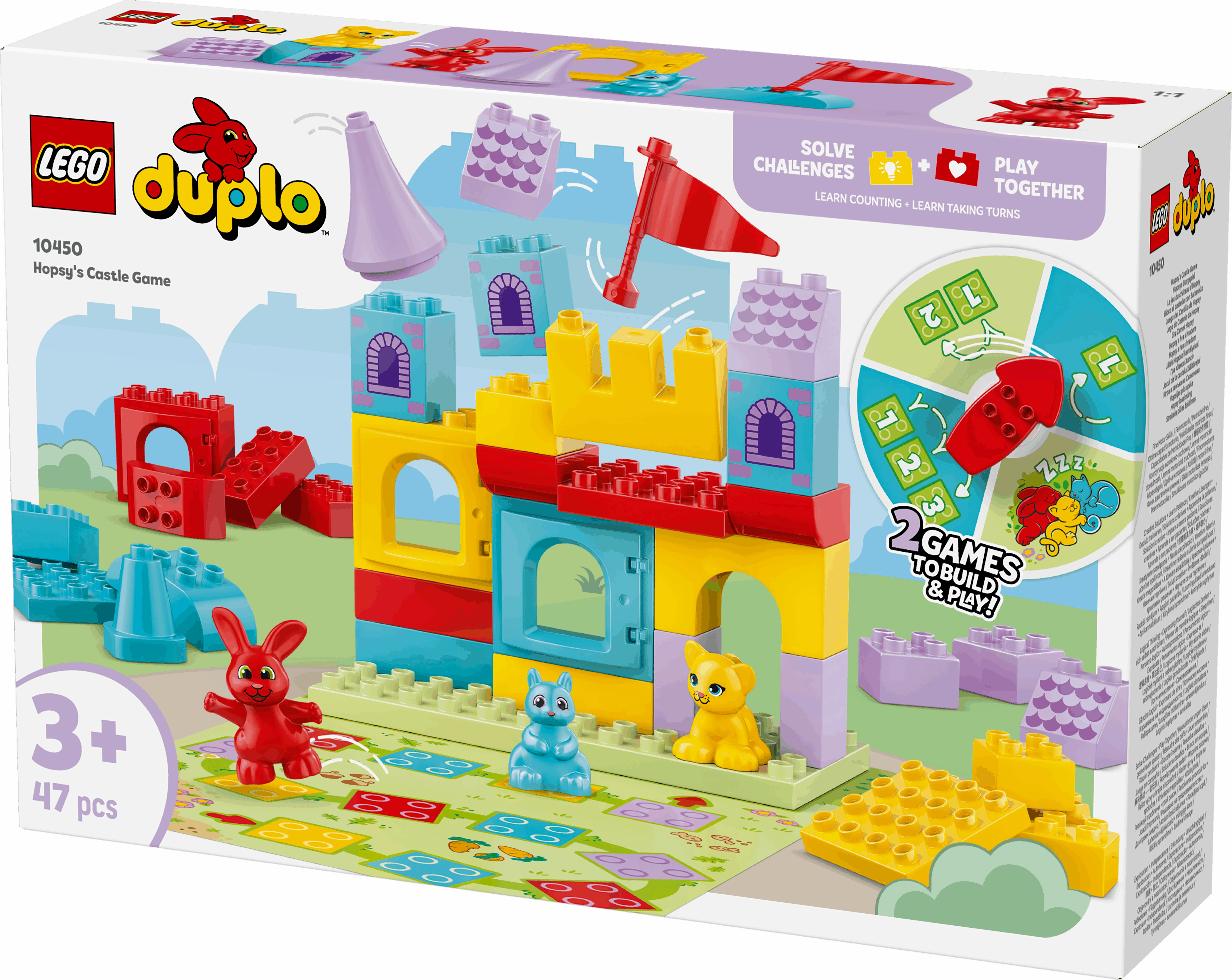 Lego Duplo Town 10450 Hopsy's Castle Game Building Set for Ages 3 & Up