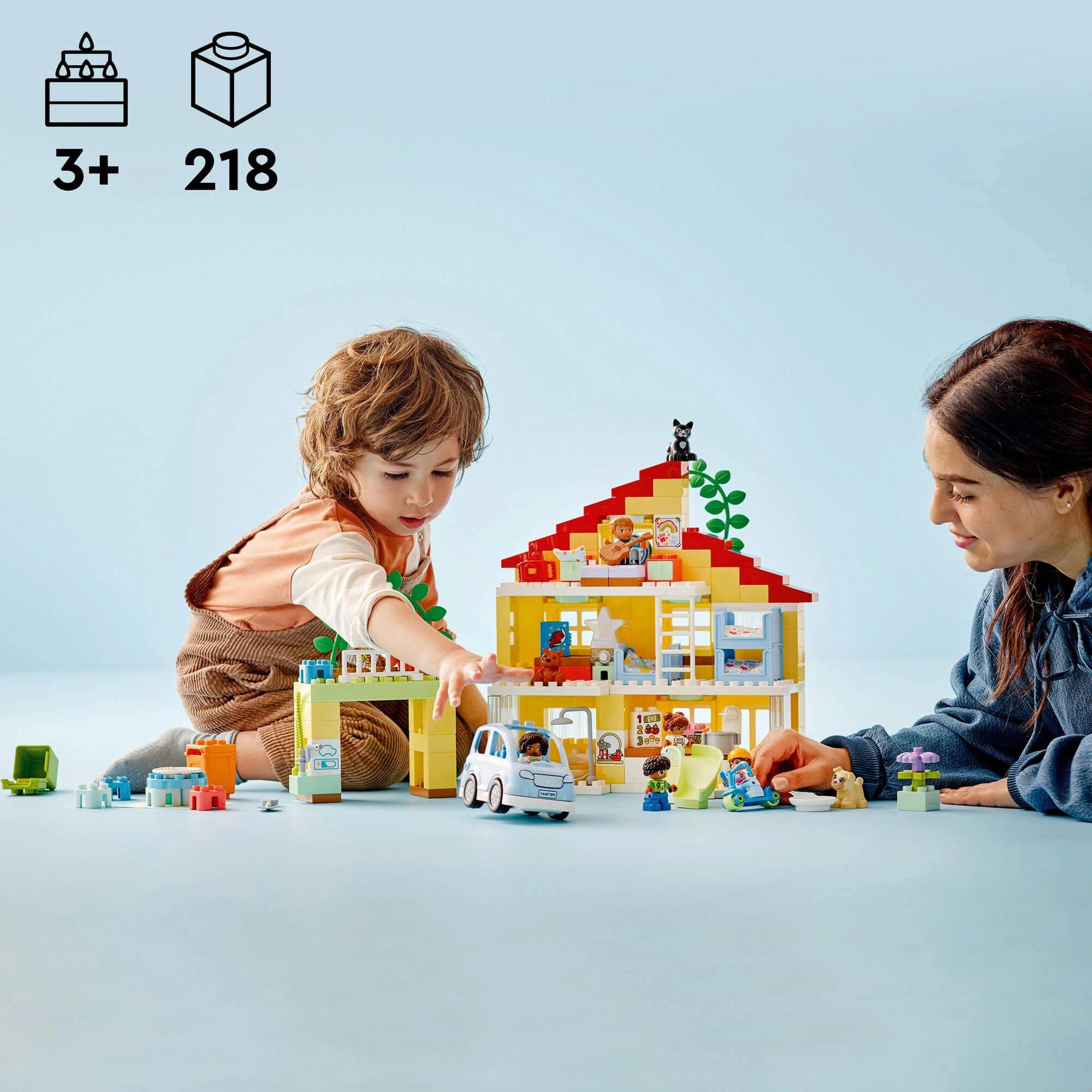 Lego Duplo Town 10994 3 in 1 Family House for Toddlers Ages 2 and Up