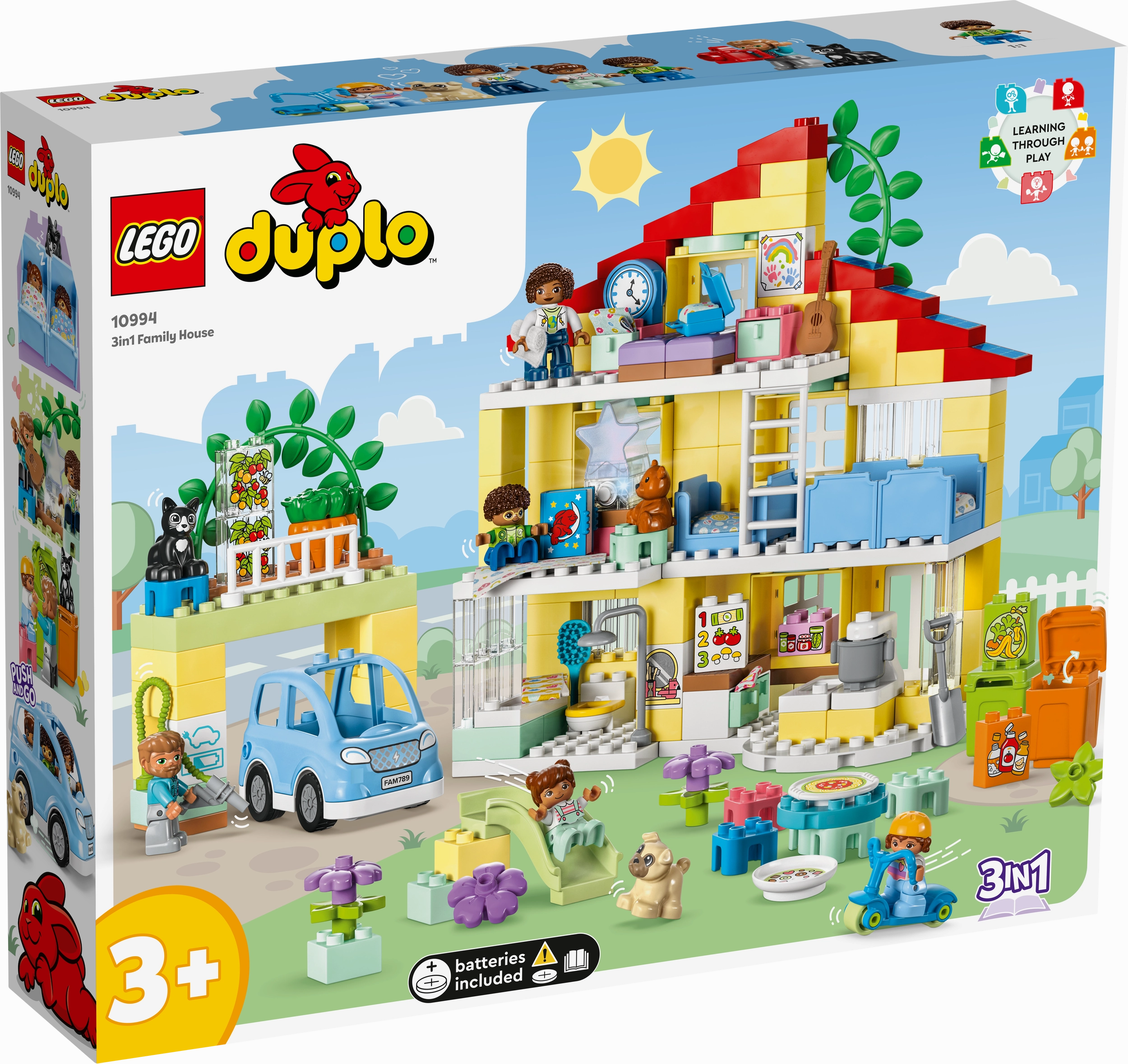 Lego Duplo Town 10994 3 in 1 Family House for Toddlers Ages 2 and Up