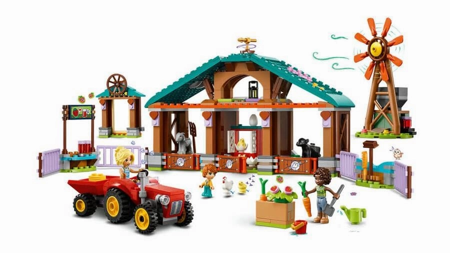 LEGO Friends Farm Animal Sanctuary Building Kit For Ages 6 
