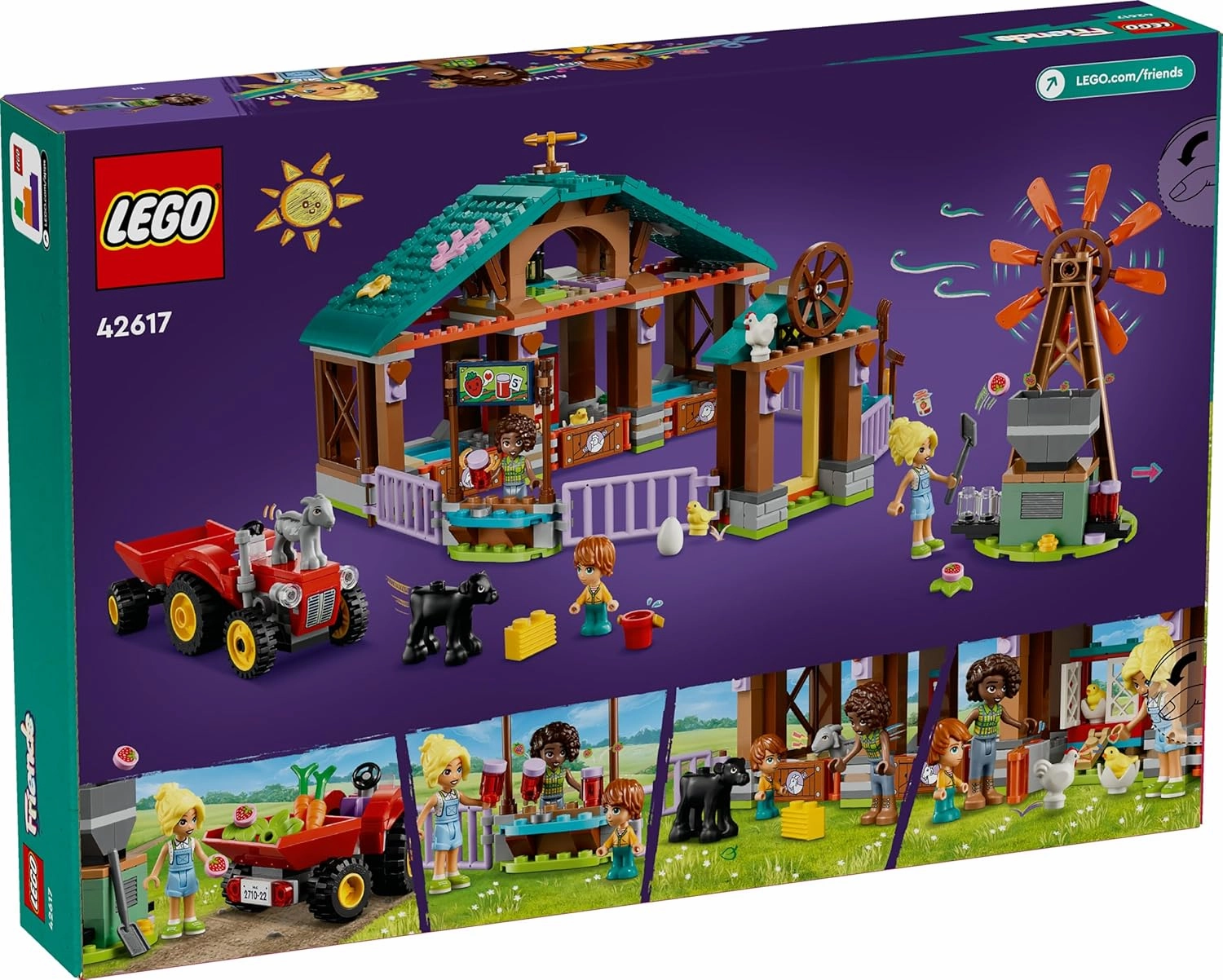 LEGO Friends Farm Animal Sanctuary Building Kit For Ages 6 
