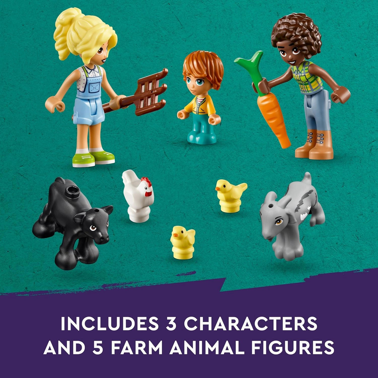 LEGO Friends Farm Animal Sanctuary Building Kit For Ages 6 