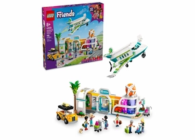 LEGO Friends Heartlake City Airport & Airplane Toy Set 42656, 958 Pieces