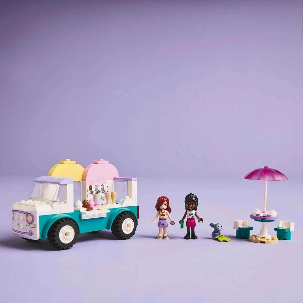 LEGO Friends Heartlake City Ice Cream Truck Building Kit For Ages 4 