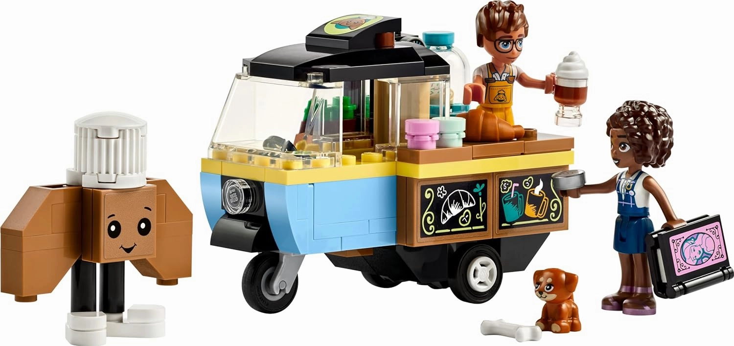 LEGO Friends Mobile Bakery Food Cart Building Kit for Ages 6 