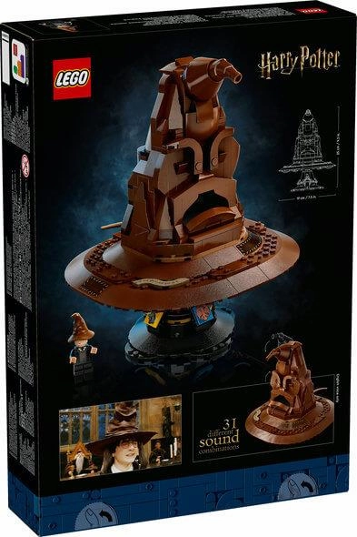 Lego Harry Potter 76429 Talking Sorting Hat for Adults Ages 18 and Up