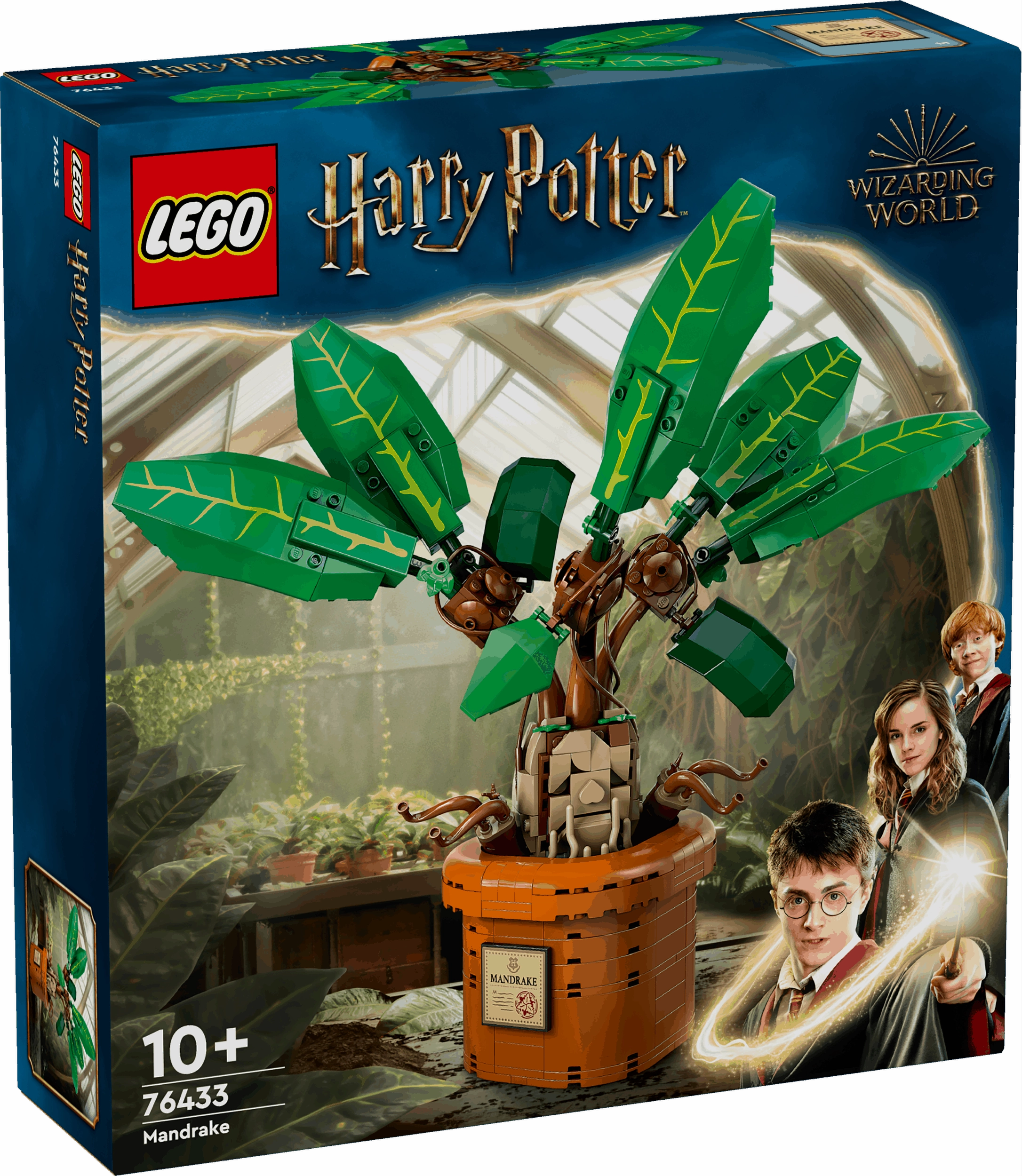 Lego Harry Potter 76433 Mandrake Buildable Playset for Ages 10 and Up