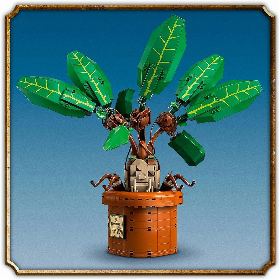 Lego Harry Potter 76433 Mandrake Buildable Playset for Ages 10 and Up