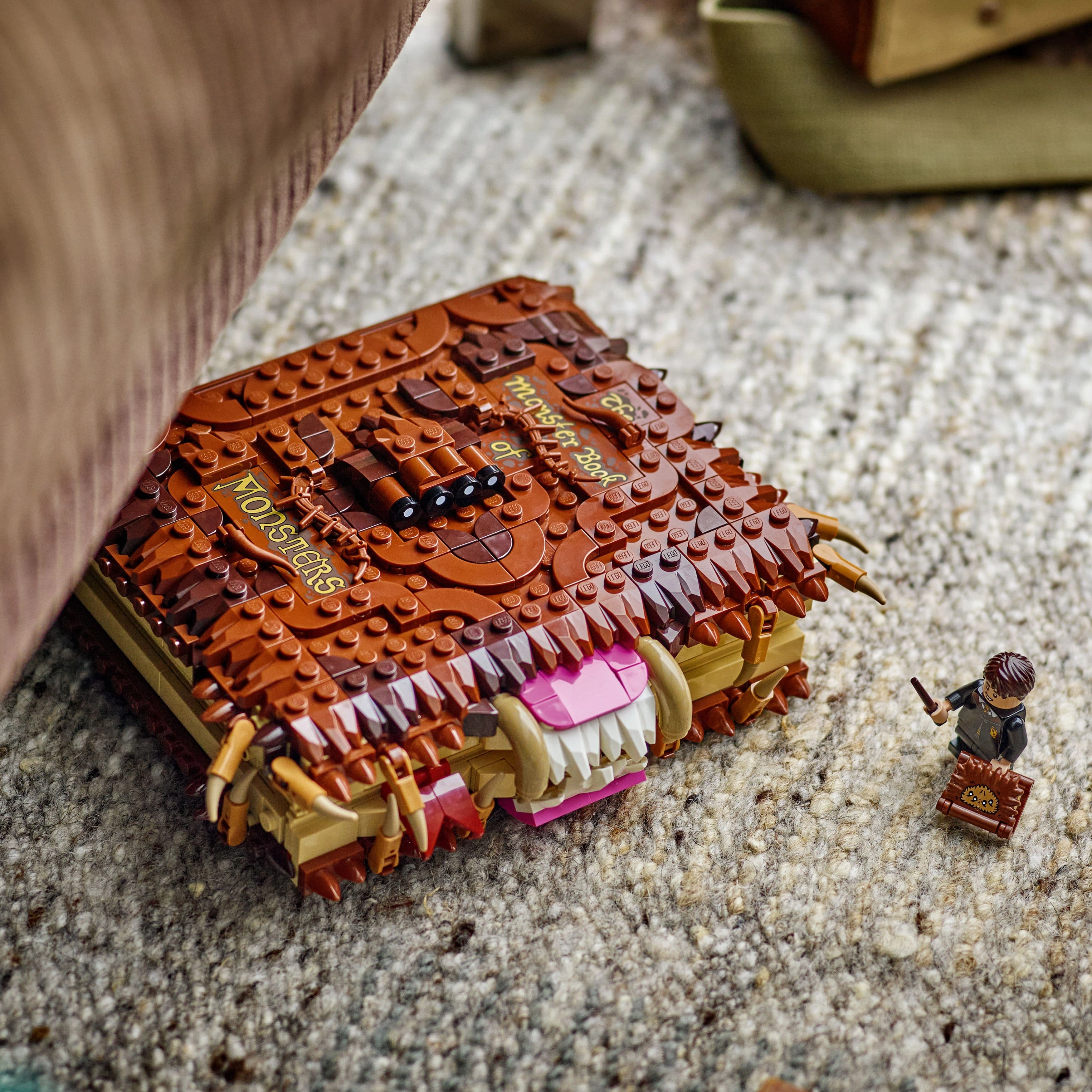 Lego Harry Potter 76449 Chomping Monster Book of Monsters for Ages 9 