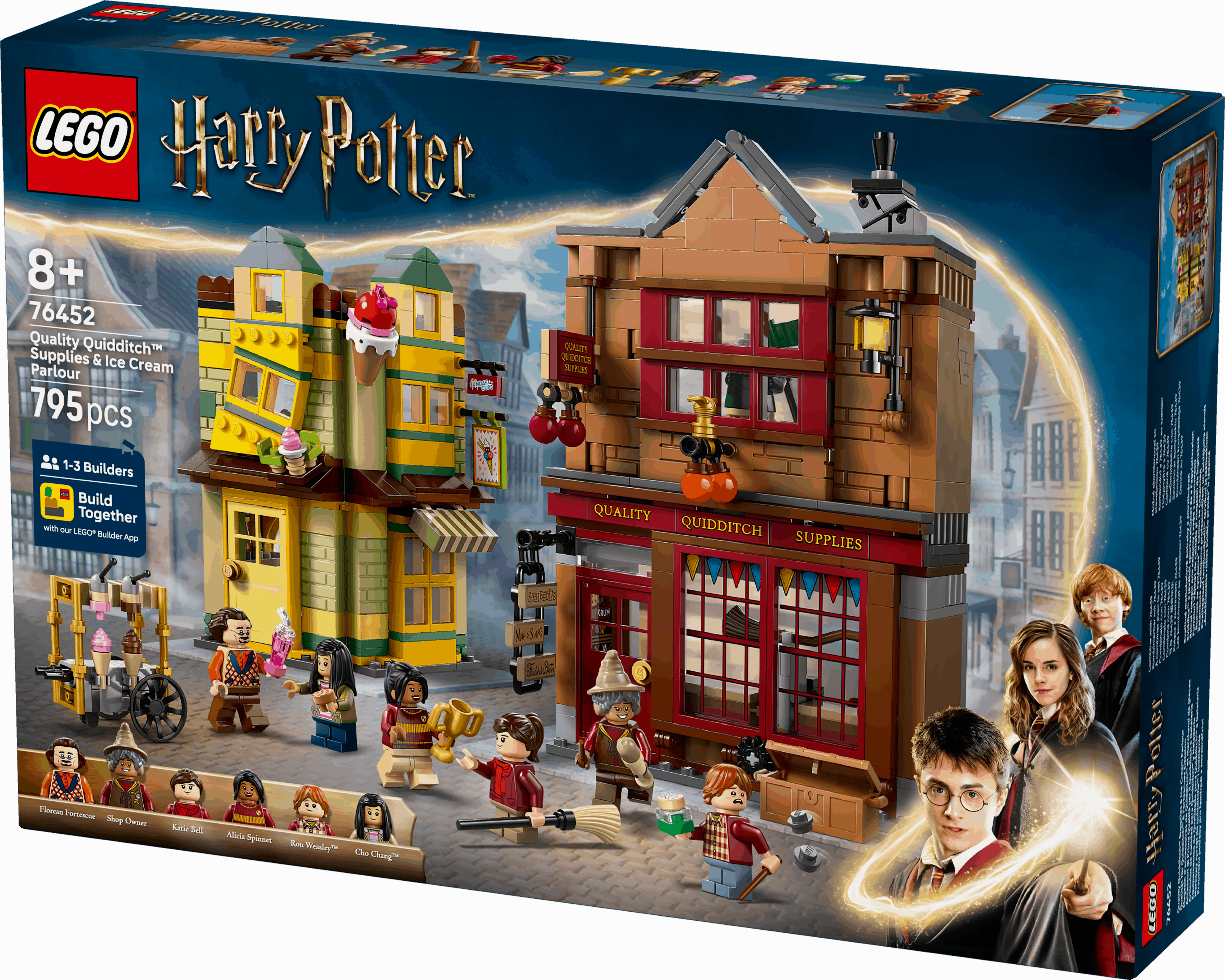 Lego Harry Potter 76452 Quality Quidditch Supplies & Ice Cream Parlour