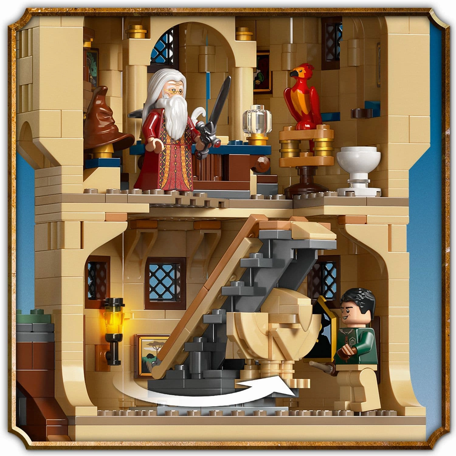 Lego Harry Potter 76454 Hogwarts Castle: The Main Tower for Ages 10 