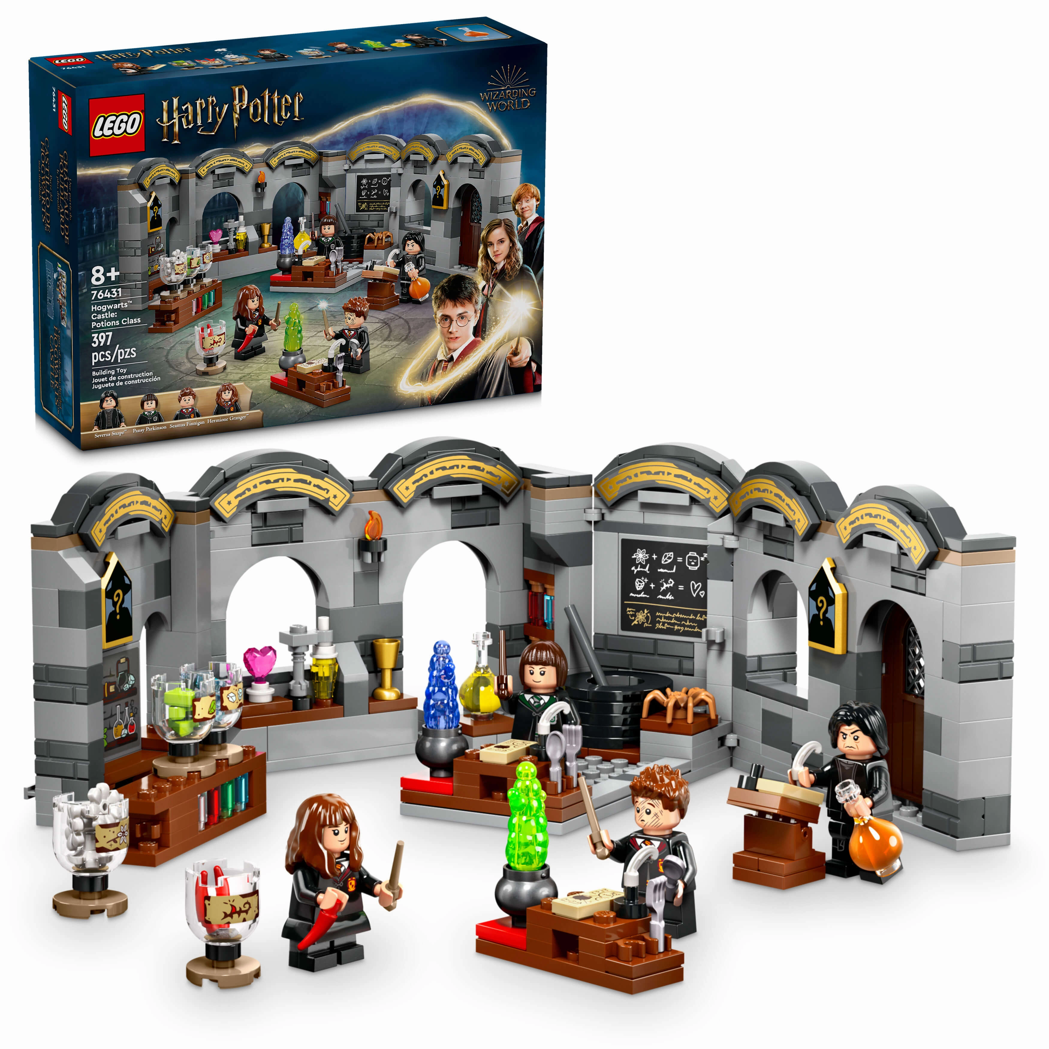 LEGO Harry Potter Hogwarts Castle 397-Piece Potions Class Set 76431