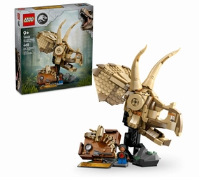 LEGO Jurassic World Dinosaur Fossils Triceratops Skull Model Set 76969