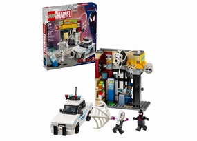 LEGO Marvel Spider-Verse: Miles Morales vs. The Spot Playset, 375 Pieces