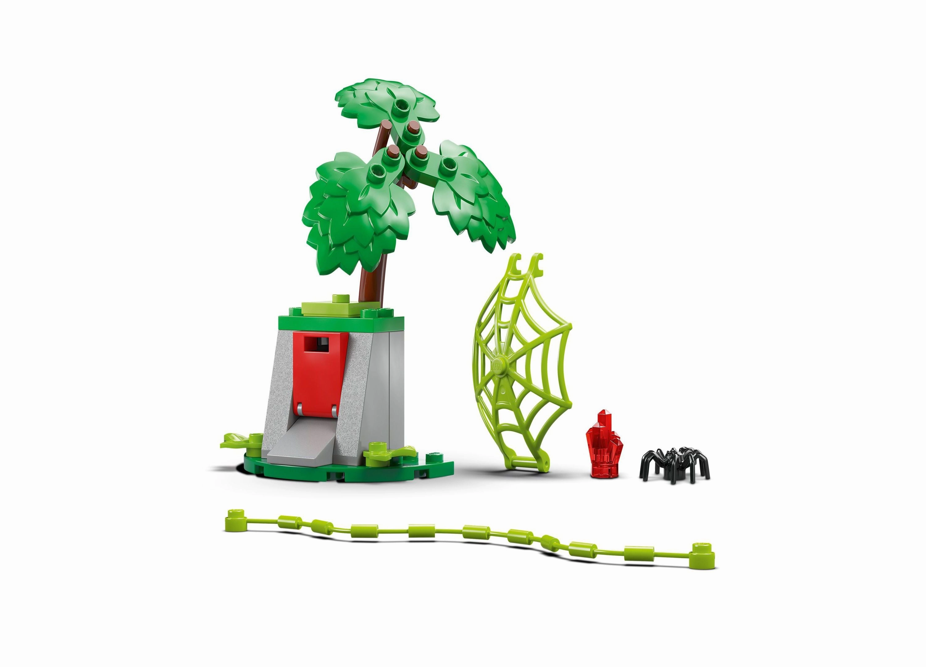 LEGO Marvel Spidey & Friends Dino Vehicle Chase Building Set 11198 - 124 Pieces