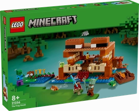 Lego Minecraft 21256 The Frog House Buildable Playset for Ages 8 & Up