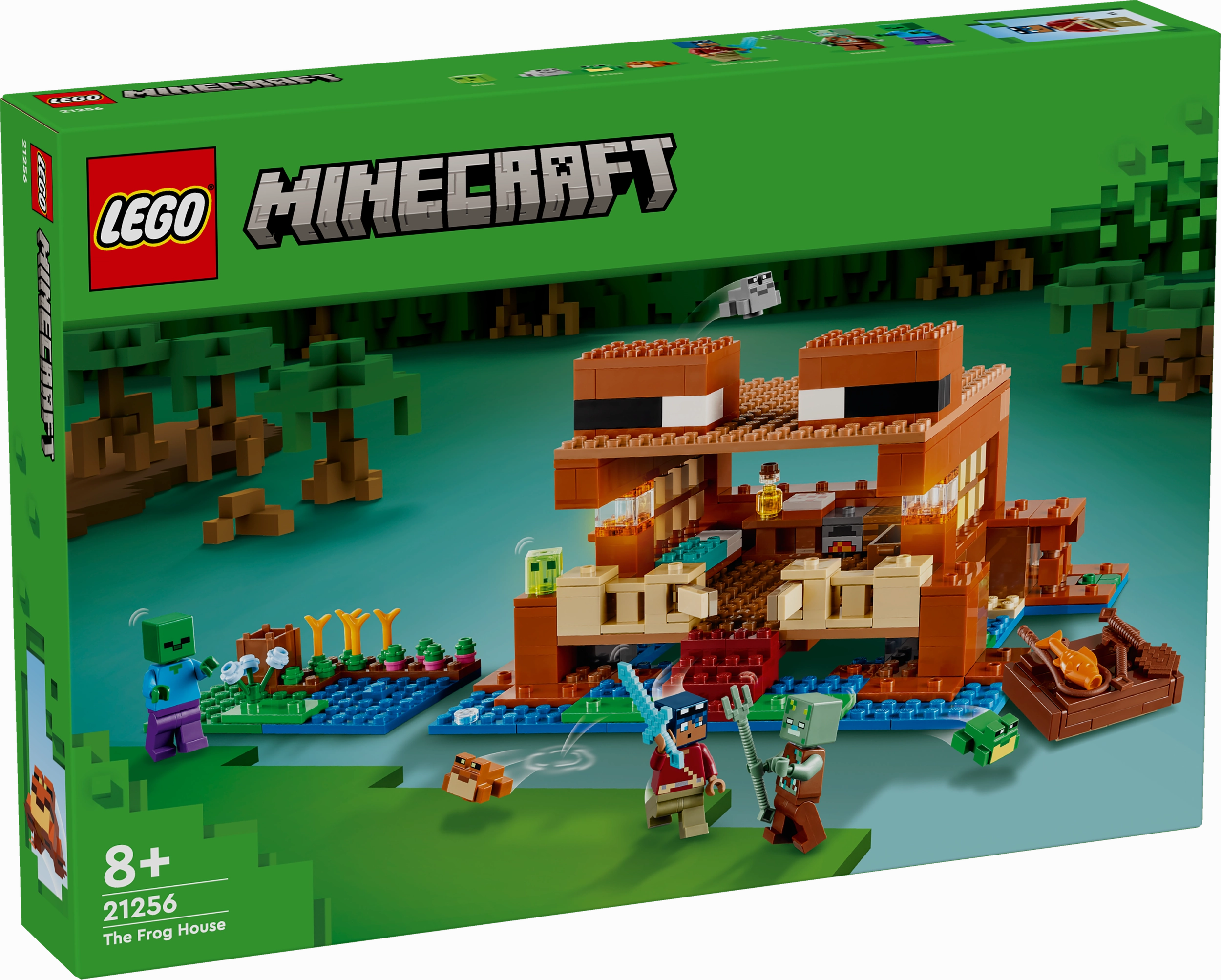 Lego Minecraft 21256 The Frog House Buildable Playset for Ages 8 & Up
