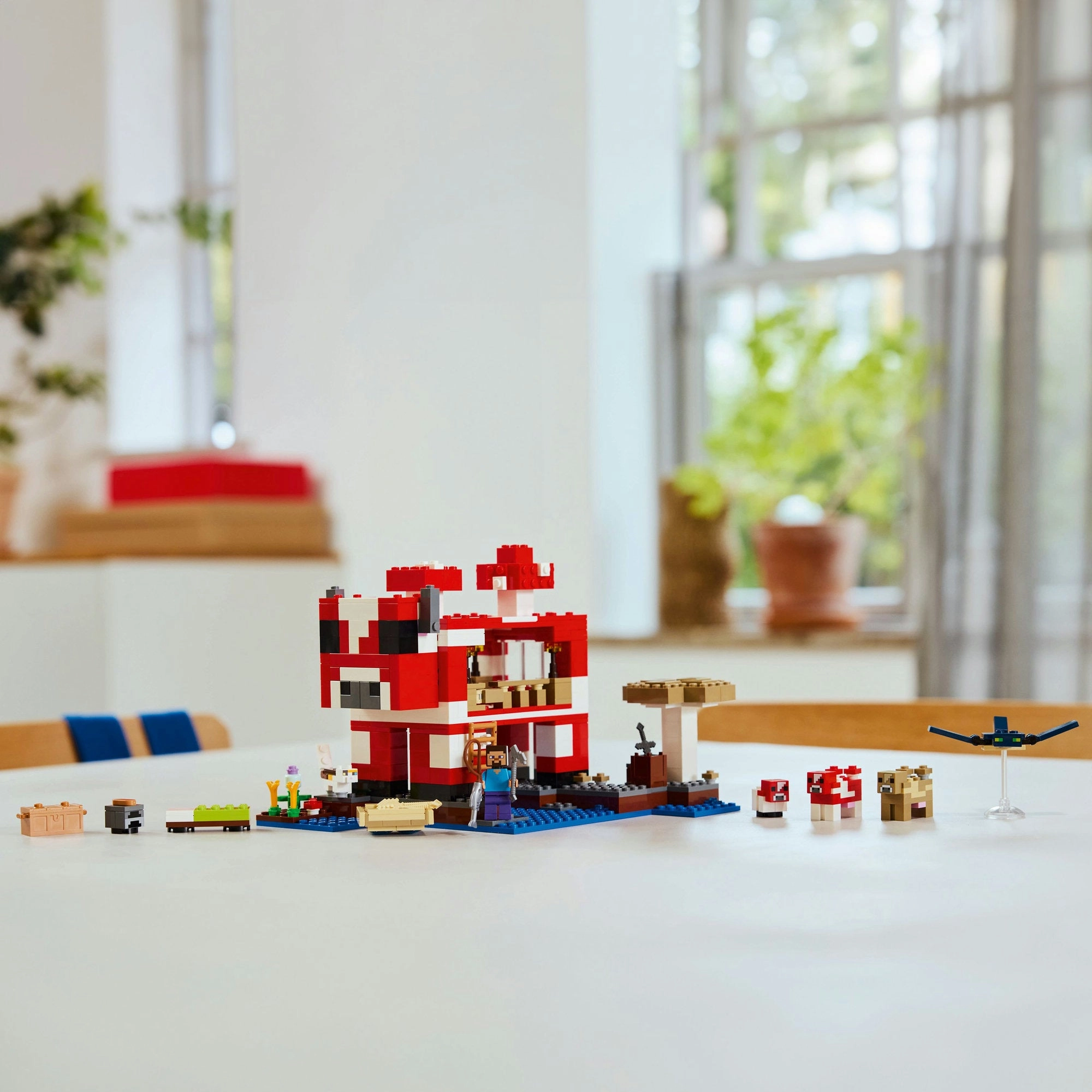 Lego Minecraft 21270 The Mooshroom House Toy Playset for Ages 8 and Up