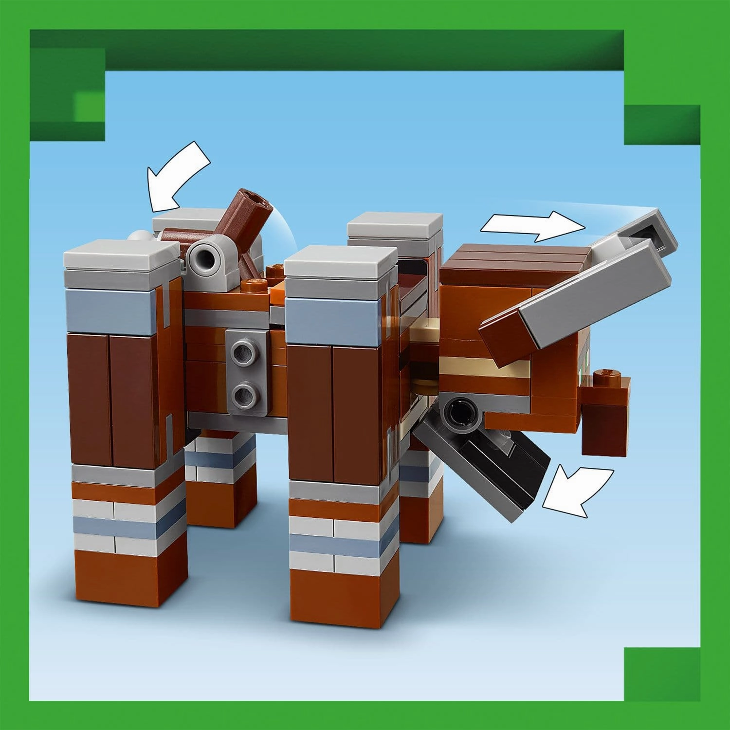 Lego Minecraft 21278 The Pillager Outpost and Ravager for Ages 9 & Up